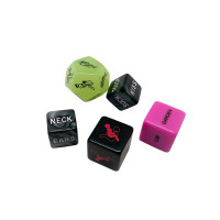 Набір кубиків Wooomy Ooo 5 Dice Set: місця, пози, інтимні дії, частини тіла