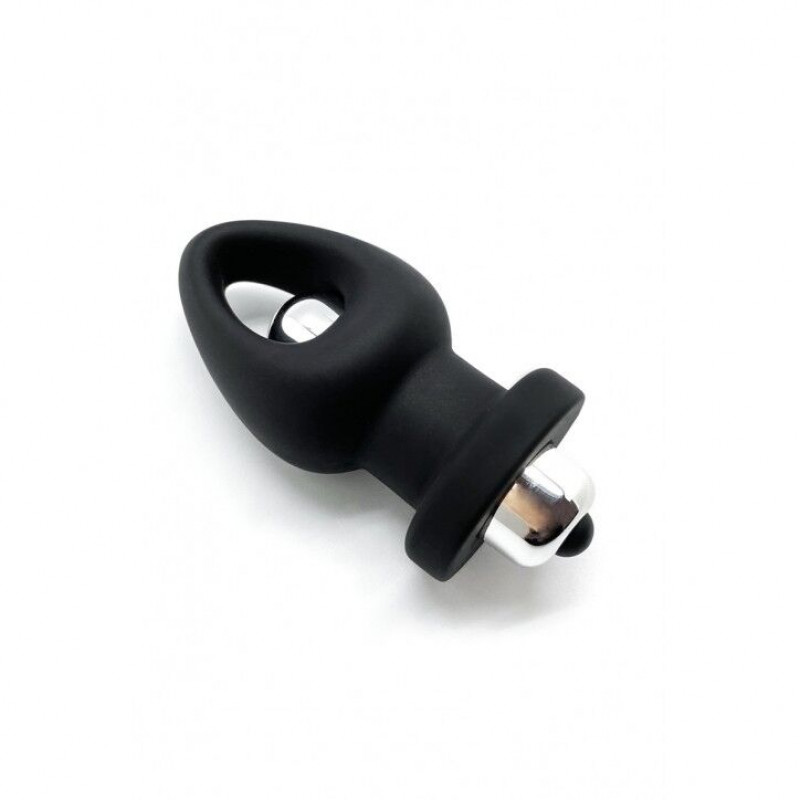 Анальна пробка Wooomy Orny, вид збоку, текстура