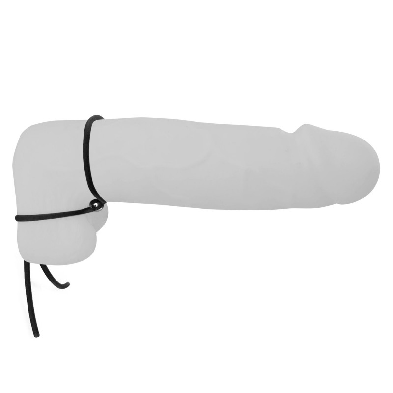 Детальний вигляд ерекційного кільця Art of Sex Lasso B збоку, демонструючи його гнучкість та текстуру