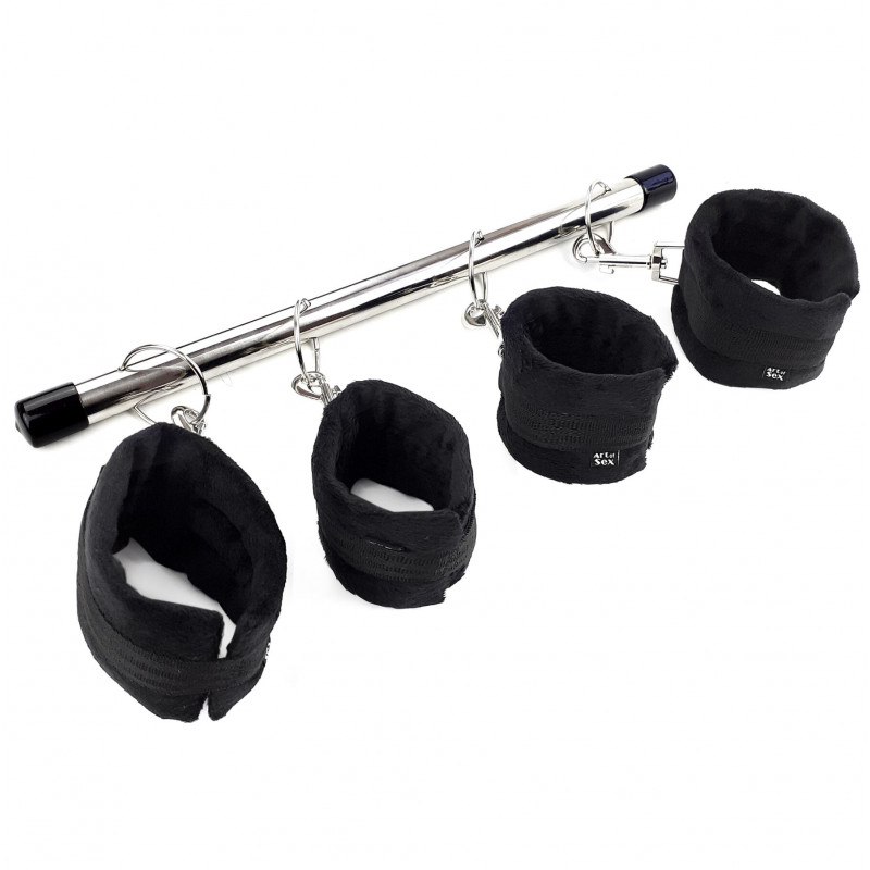 Колодка-розпірка Art of Sex Bondage Soft Touch BDSM Spreader – вид збоку