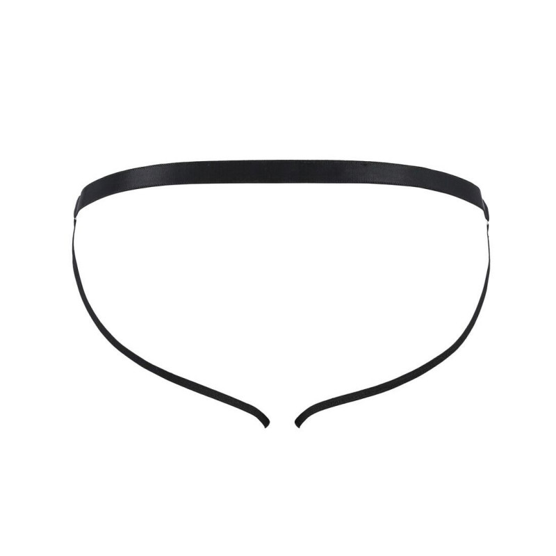 Стильні чоловічі сліпи Passion 034 OPEN LUKE S/M Black, елегантний дизайн