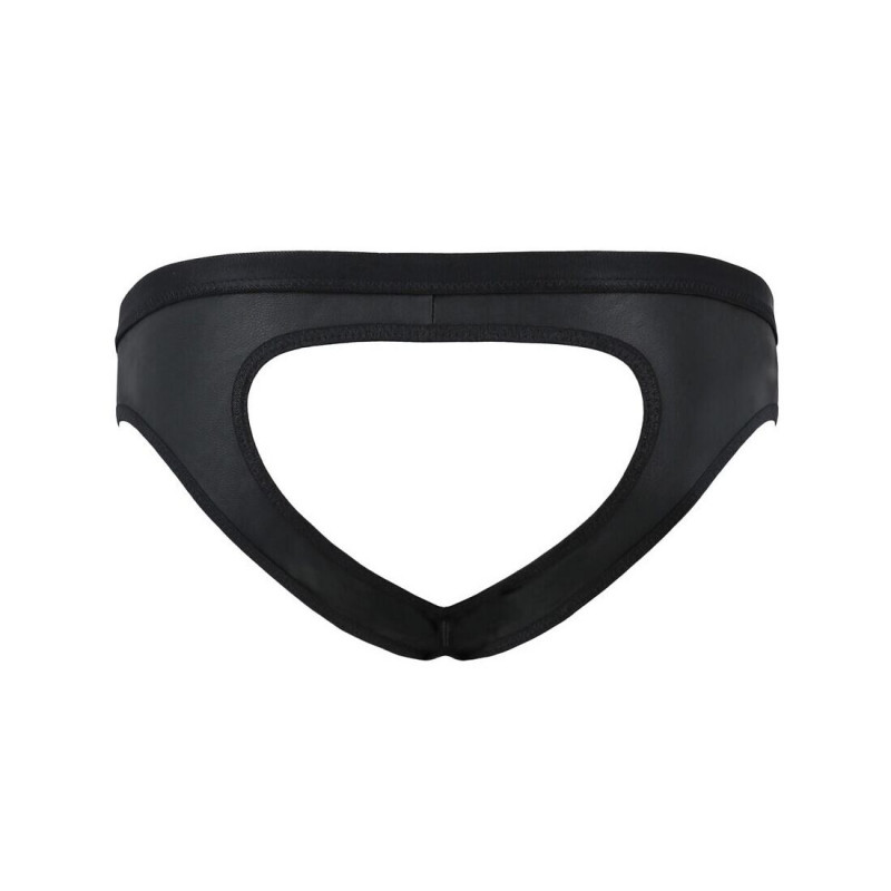 Загальний вигляд чоловічих сліпів Passion 041 SLIP JOE S/M, Black, ззаду