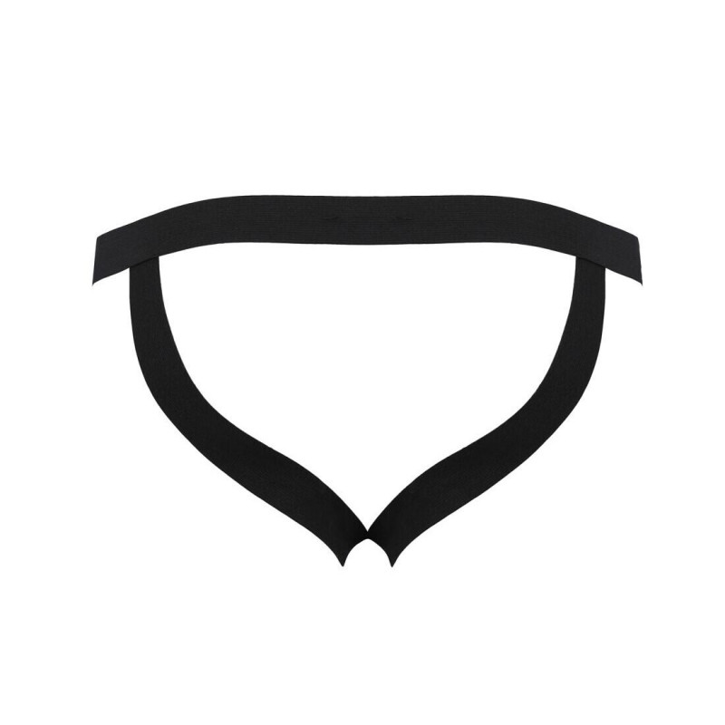 Аксесуари до чоловічих сліпів Passion 044 SLIP BEN S/M Black: шнурівка та металеві люверси