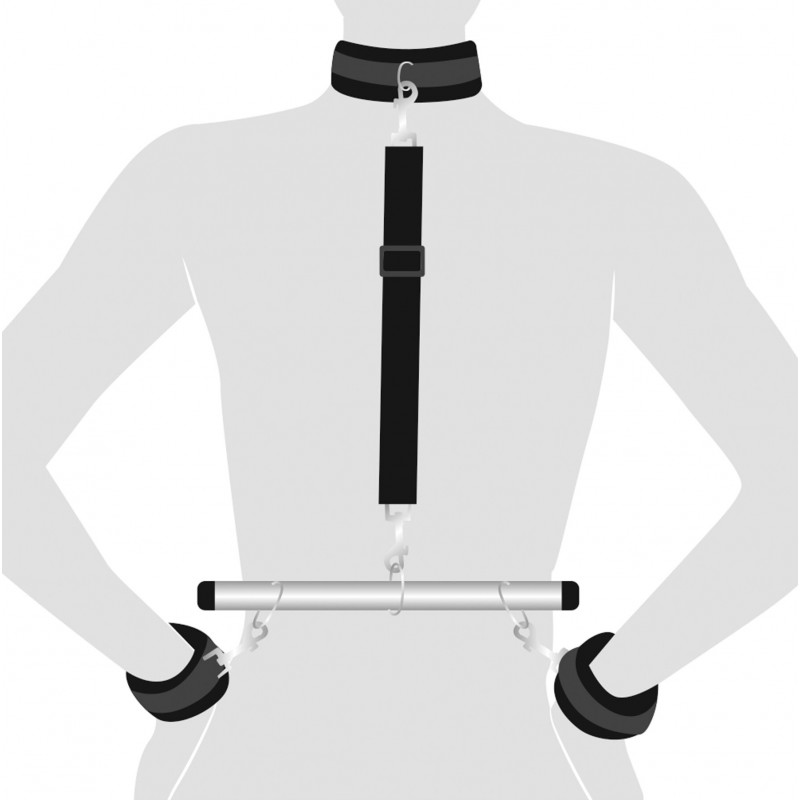 Інтимний фіксатор Art of Sex Trust me, чорний - деталі кріплення