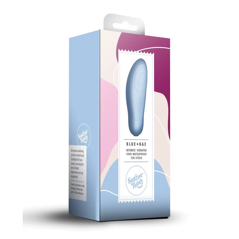Комплектація кліторального вібратора SugarBoo Blue Bae синій