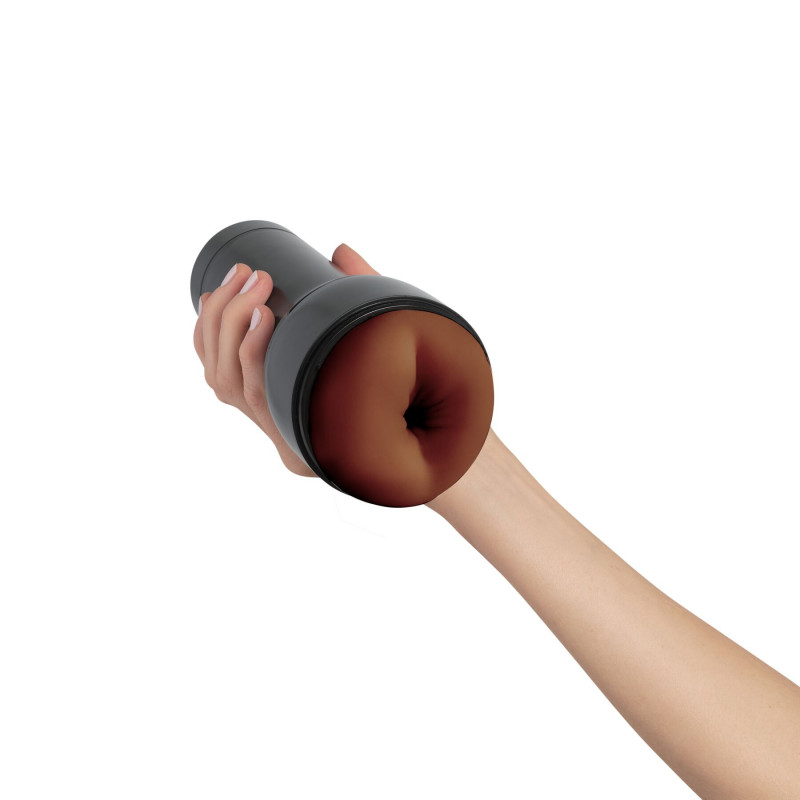 Мастурбатор-попа Kiiroo Feel Stroker Butt Mid Brown в контексті використання з Kiiroo Keon