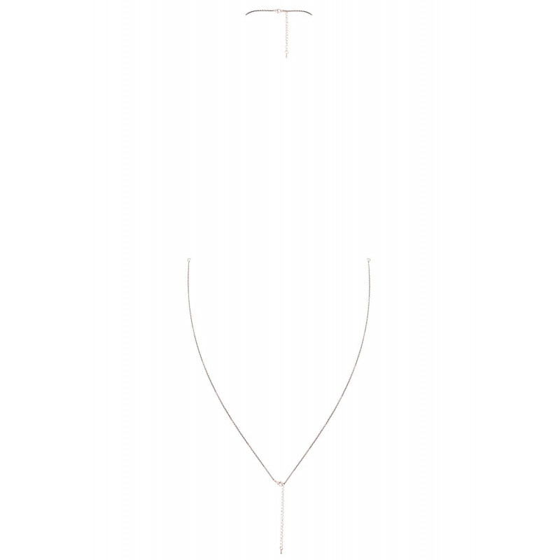 Ланцюжок для бюста Obsessive Bijou 902 в елегантній фірмовій упаковці Obsessive