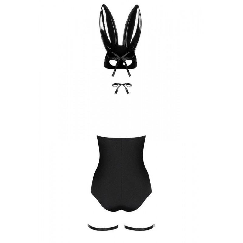 Гартери з еротичного костюма Obsessive Bunny costume, текстура матеріалу