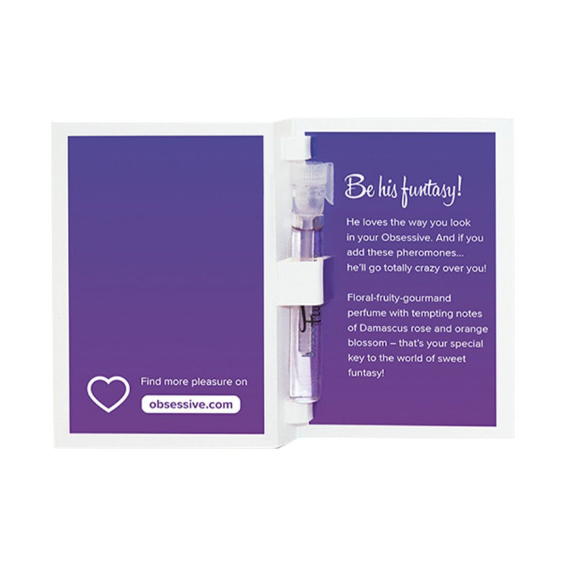Детальний вигляд пробника парфумів Obsessive Perfume Fun (1 мл) - кришечка та розпилювач