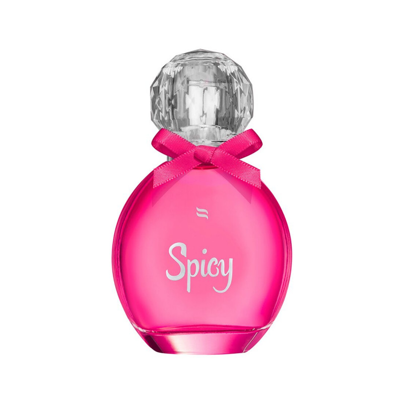 Упаковка парфумів з феромонами Obsessive Perfume Spicy 30 мл, розкішний дизайн, ідеальний подарунок