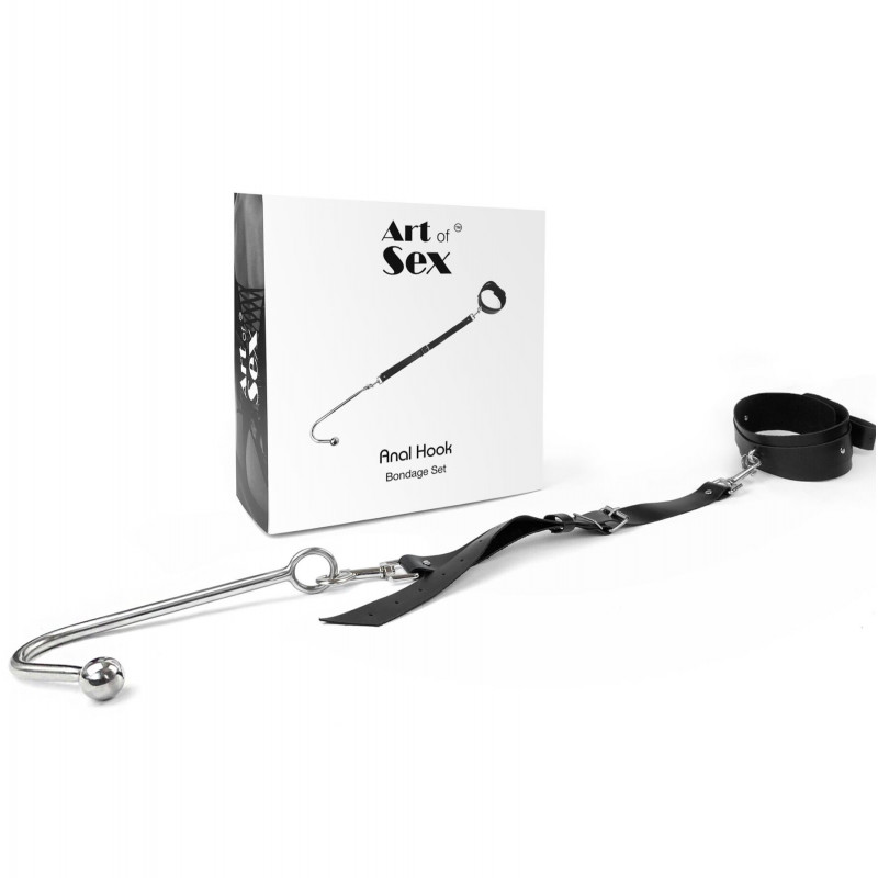 Анальний гак Art of Sex 2, вигляд збоку, підкреслюючи вигнуту форму