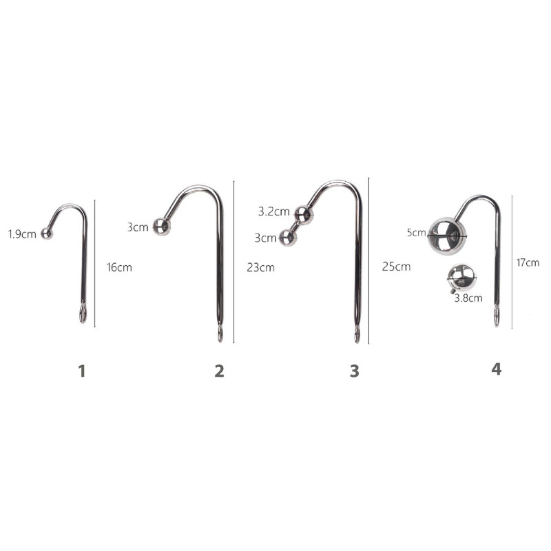 Текстура натуральної шкіри нашийника анального гака Art of Sex 3, чорний