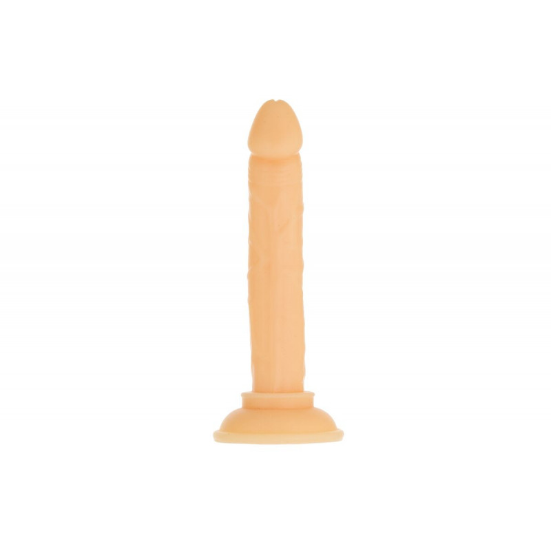 Фалоімітатор ADDICTION Tino 5.25″ Silicone Dildo, присоска крупним планом, забезпечує надійне кріплення