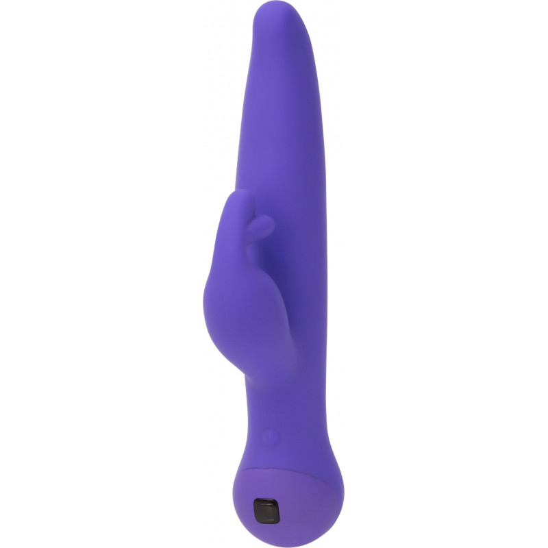 Вібратор-кролик Swan Trio Purple: детальний вигляд ротаційного елемента