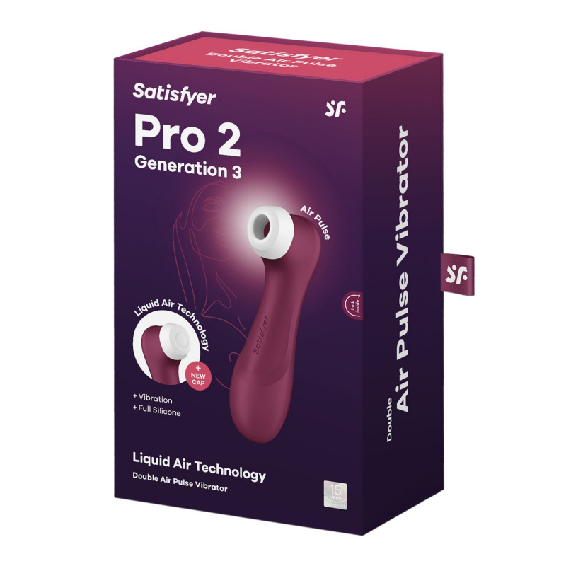 Satisfyer Pro 2 Generation 3 Liquid Air: демонструє деталі управління