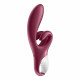Пульт керування вібратора-кролика Satisfyer Touch Me Red, елементи управління