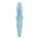 Вібратор-кролик Satisfyer Touch Me Blue, пакування, демонструє бренд та модель