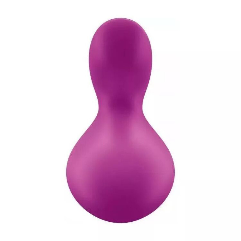 Satisfyer Viva la Vulva 3 Violet - комплексний вигляд, деталі дизайну