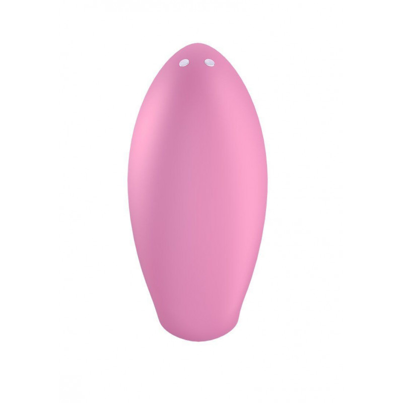Satisfyer Love Riot Pink: вигляд збоку, демонстрація форми