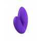 Satisfyer Love Riot Purple зблизька, акцент на текстурі силікону