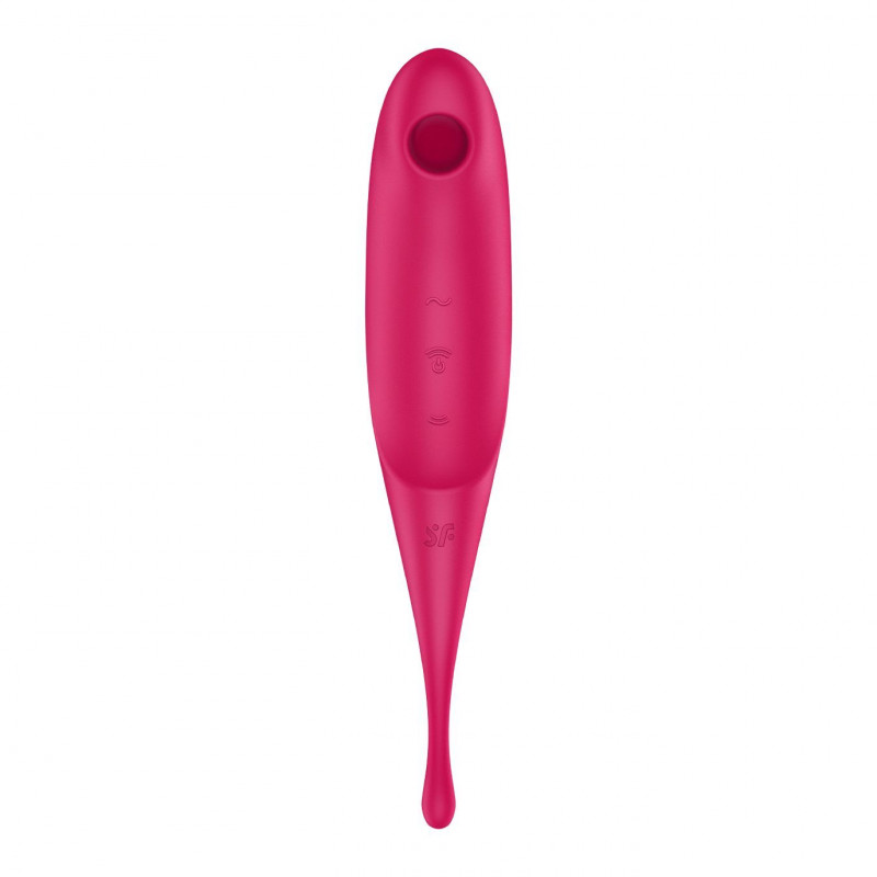Satisfyer Twirling Pro Red: Текстура поверхні, що забезпечує ніжний дотик