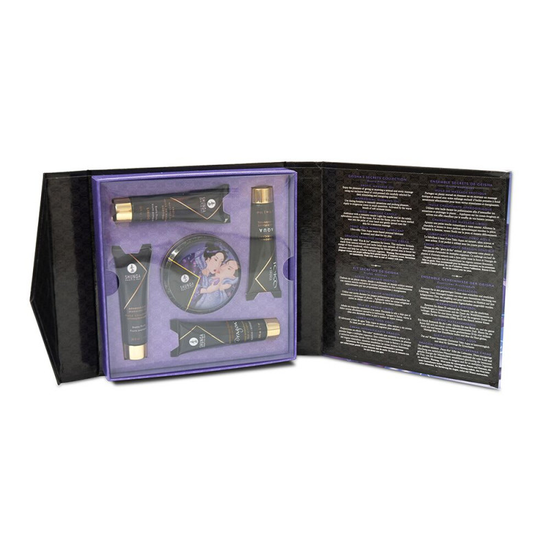 Текстура масажної олії з набору Shunga Geishas Secrets – Exotic Fruits, шовковиста та приємна