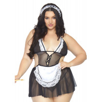 Костюм покоївки Leg Avenue French Maid XL/XXL