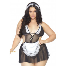 Костюм покоївки Leg Avenue French Maid XL/XXL