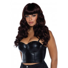 Перука Leg Avenue Misfit Long Wavy Wig Brown, довга, 61 см — Keks-Hub