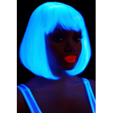 Перука Leg Avenue Pearl White, коротка, натуральний боб, що світиться в темряві, 33 см