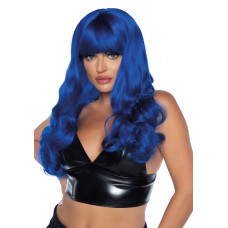 Перука Leg Avenue Misfit Long Wavy Wig Blue, довга, 61 см
