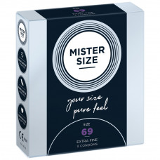 Презервативи Mister Size Pure Feel 69 мм (3 шт.)