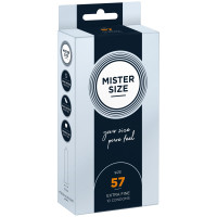 Презервативи Mister Size Pure Feel 57 мм, товщина 0,05 мм (10 шт)
