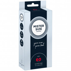 Презервативи Mister Size pure feel 60, товщина 0,05 мм (10 шт) — Keks-Hub