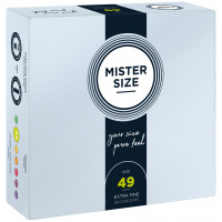 Презервативы Mister Size pure feel 49 (36 шт.), толщина 0,05 мм