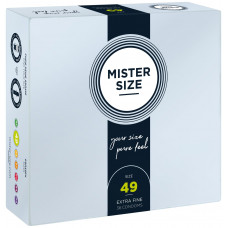 Презервативи Mister Size pure feel, розмір 49, 36 шт, 0,05 мм — Keks-Hub
