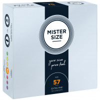 Презервативы Mister Size Pure Feel 57 мм, 36 шт, 0.05 мм