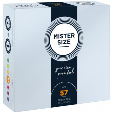 Презервативи Mister Size pure feel, розмір 57, 36 шт., товщина 0,05 мм