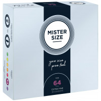Презервативы Mister Size Pure Feel 64, 36 шт., толщина 0,05 мм