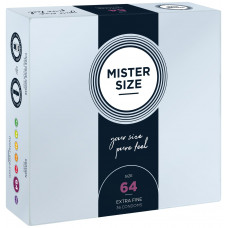 Презервативи Mister Size pure feel 64 мм 36 шт, ультратонкі 0,05 мм