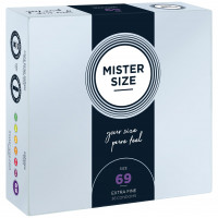 Презервативи Mister Size pure feel розмір 69, 36 шт., товщина 0,05 мм