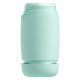 Мастурбатор Tenga PUFFY Mint Green: детальний вигляд збоку, підкреслює форму та гнучкість