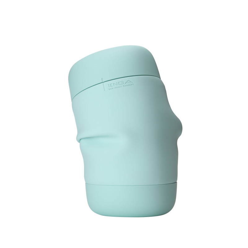 Мастурбатор Tenga PUFFY Mint Green: демонстрація гнучкості та розміру