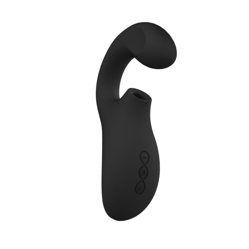 LELO Enigma Black - текстура силікону, що забезпечує ніжний дотик