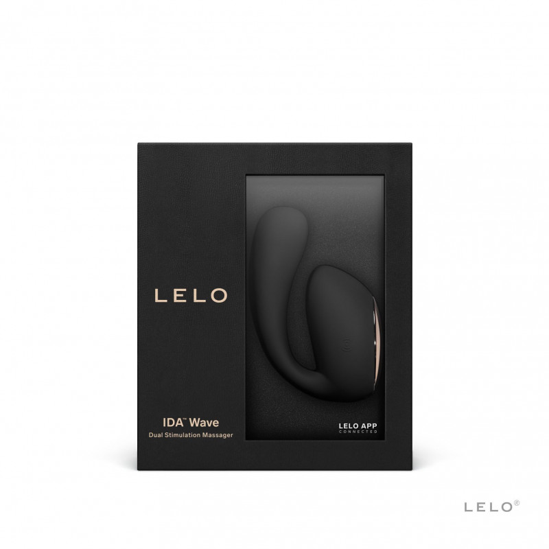 LELO Ida Wave Black: зовнішній вигляд з різних ракурсів