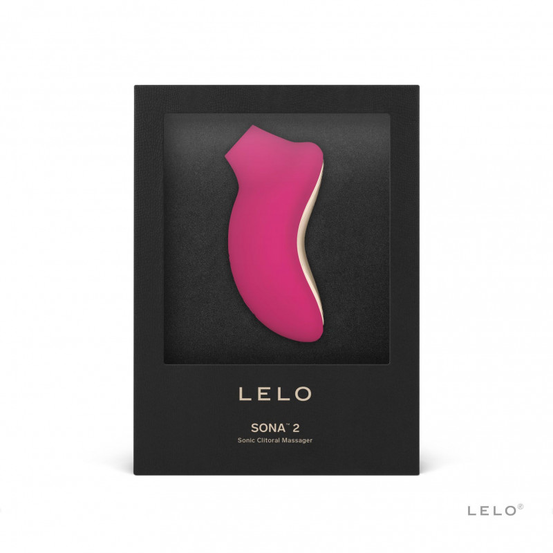 LELO SONA 2 Cerise – близький вид, показує текстуру матеріалу