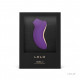 LELO SONA 2 Purple: ближчий вигляд поверхні стимулятора, унікальна текстура
