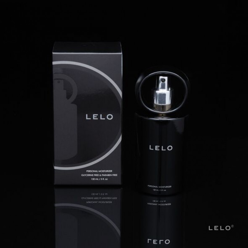 Упаковка лубриканту LELO Personal Moisturizer, вид збоку, 150 мл