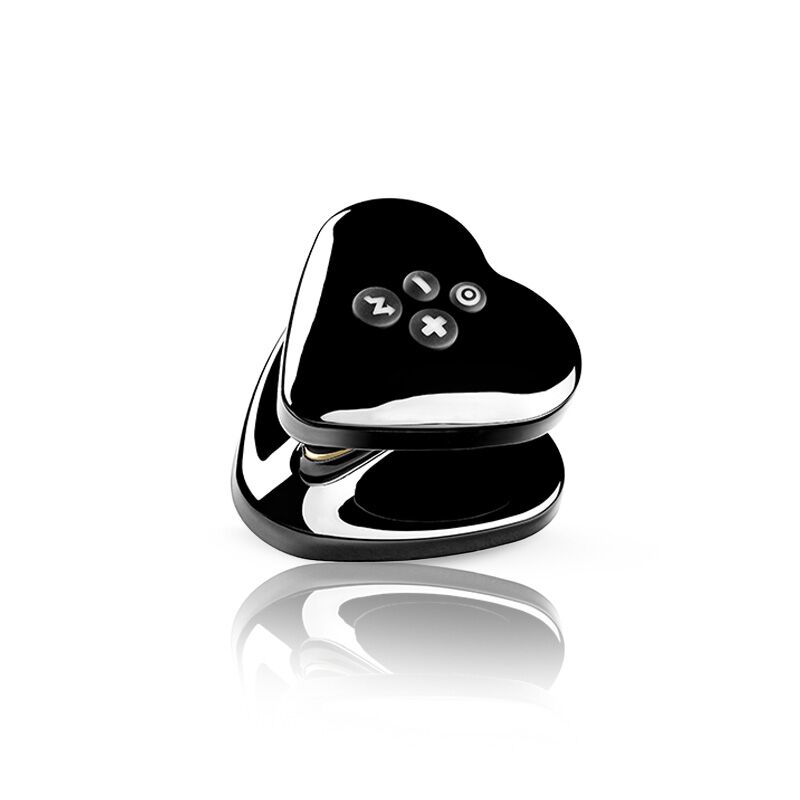 Кліторальний стимулятор вібратора Mystim Hearts Desire Black Edition - детальний вигляд