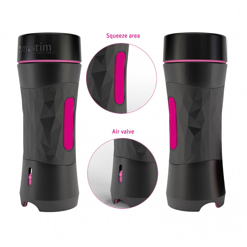 Мастурбатор Mystim Opus Mica: загальний вигляд, модель Opus Mica